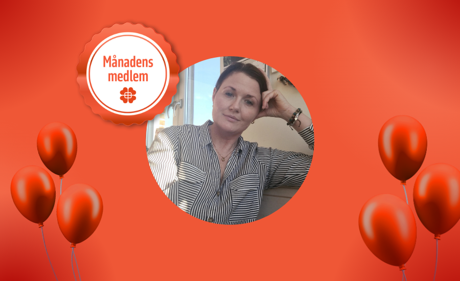 Månadens medlem i juni Rebecca