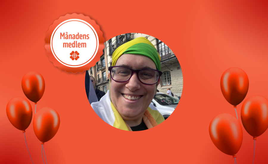 Månadens medlem i maj Sandra
